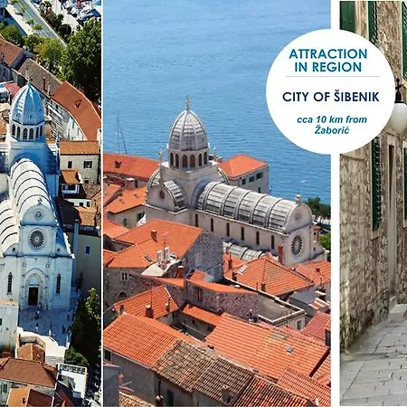 Charming Seaside Apartments Noa & Jakov, Zaboric Sibenik Exterior photo