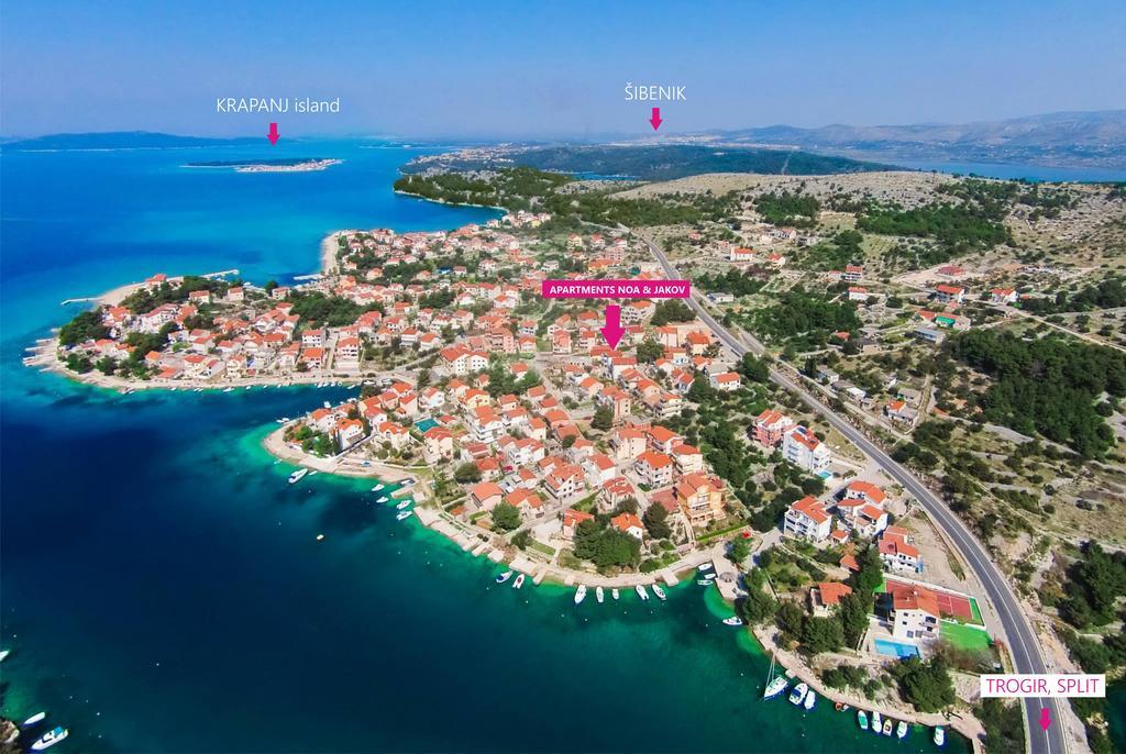Charming Seaside Noa & Jakov, Sibenik Apartment